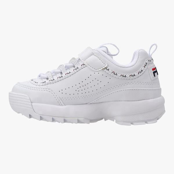 Zapatillas Fila Niñas Blancas - Disruptor 2 Tapey Tape Kd - España 056473OPG